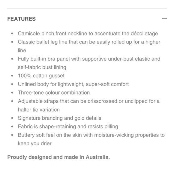 Bodile Polina leotard in obsidian rosewood nougat - Picture 6 of 7